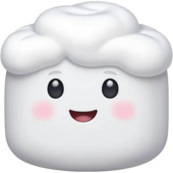 tiny marshmallow emoji emoji