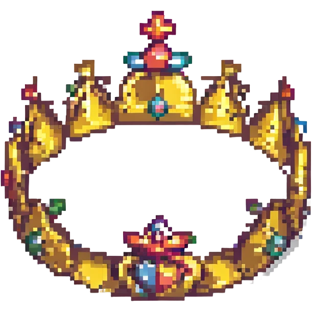 A crown emoji
