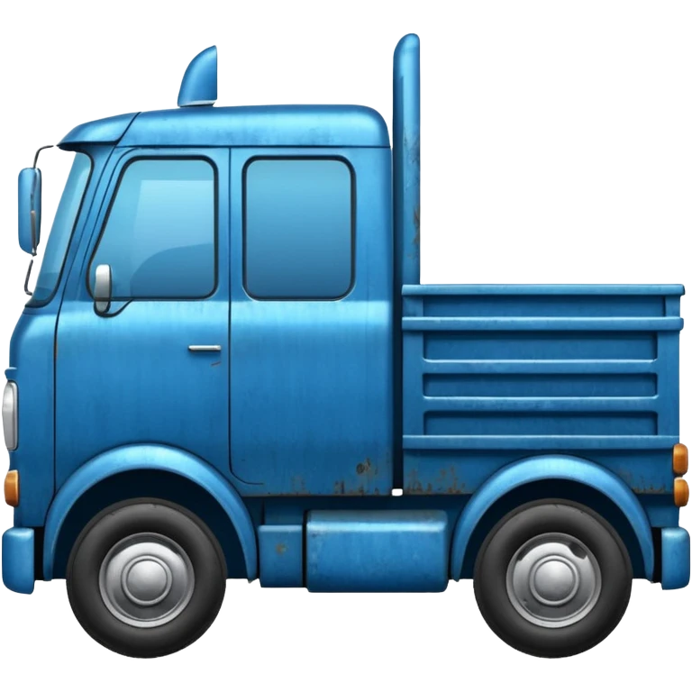 camion bleu emoji