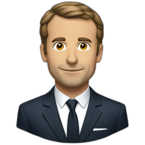 Macron nu emoji