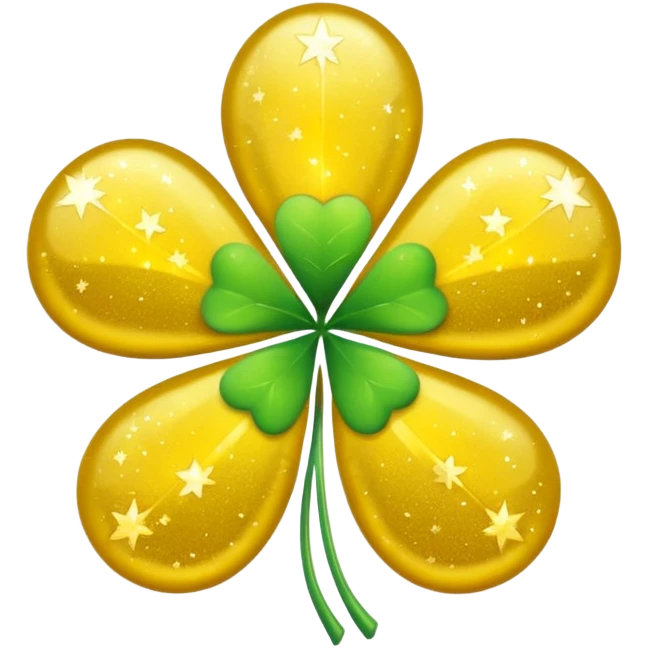 use star emoji, and add clover to make it "lucky" emoji
