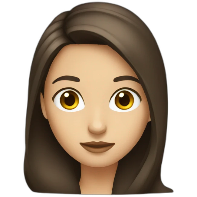 brunette girl coding  emoji
