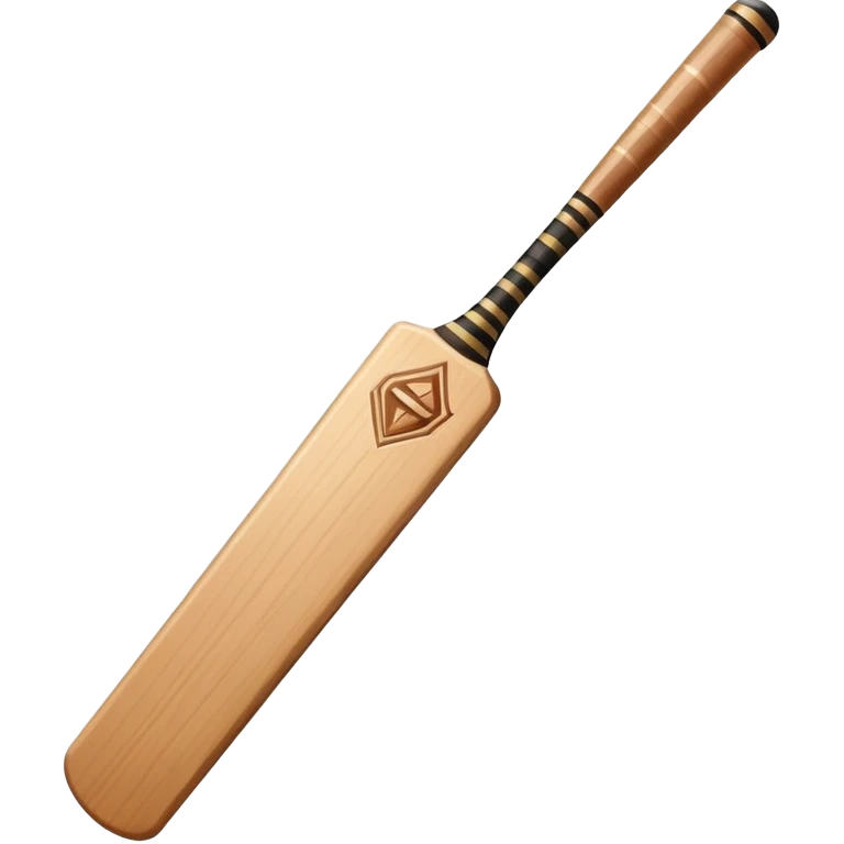 make a emoji of cricket bat emoji