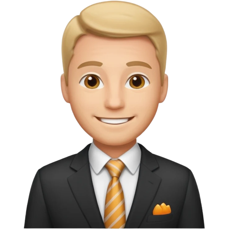 Mr. businessman emoji