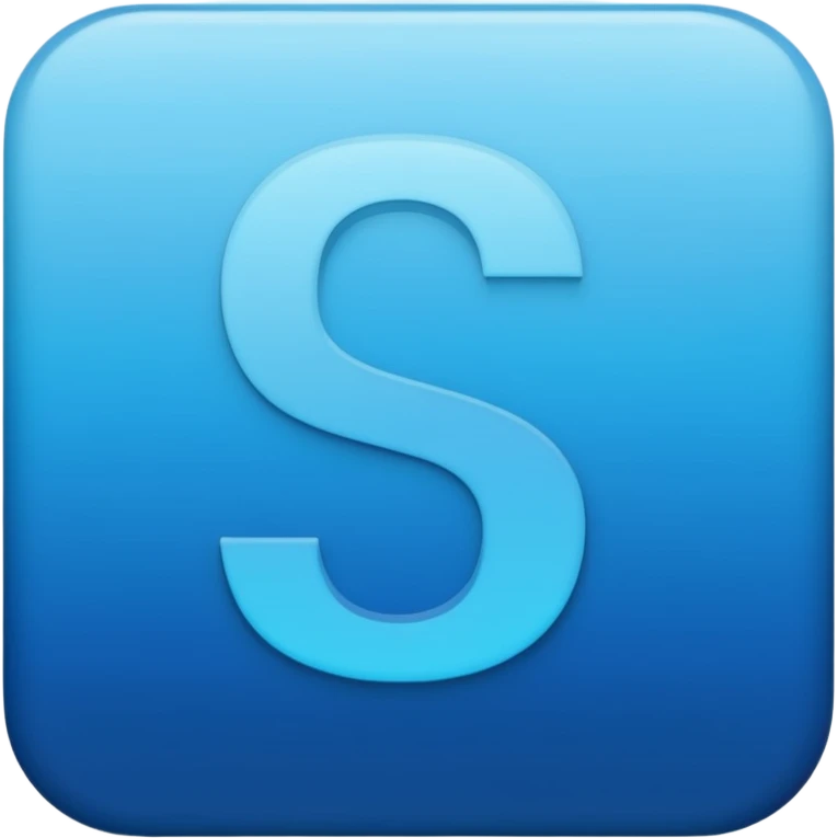 number 8 in blight blue to ocean blue gradient emoji