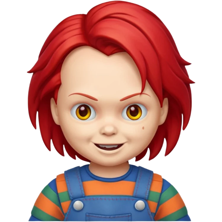 Un emojin de chuky emoji