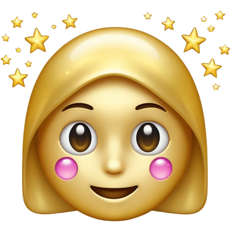 AI with the stars on emoji style emoji