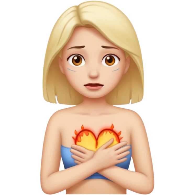 mulher com dor no corpo todo emoji