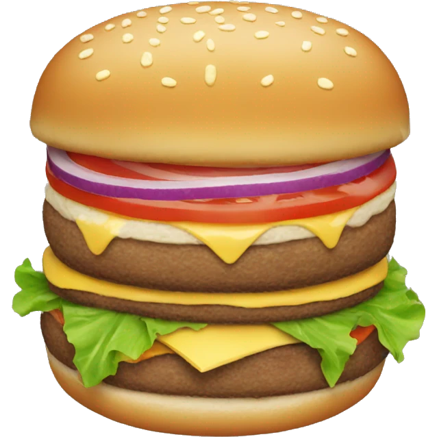 Burger patty emoji