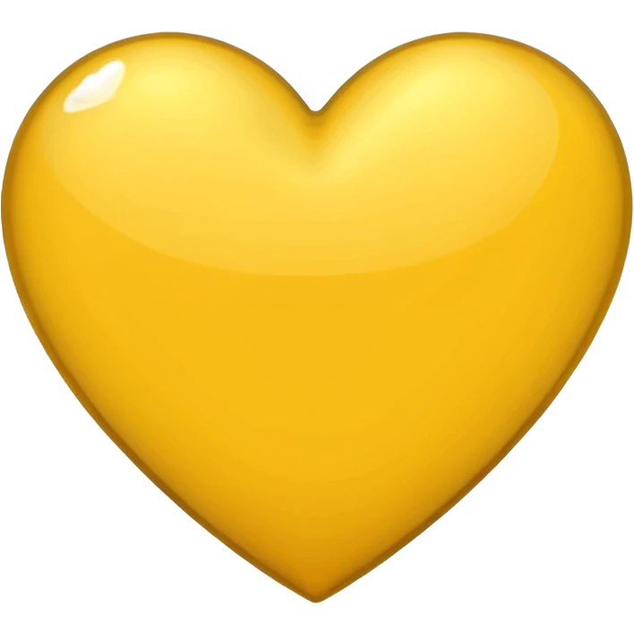yellow heart with a geometric pattern emoji