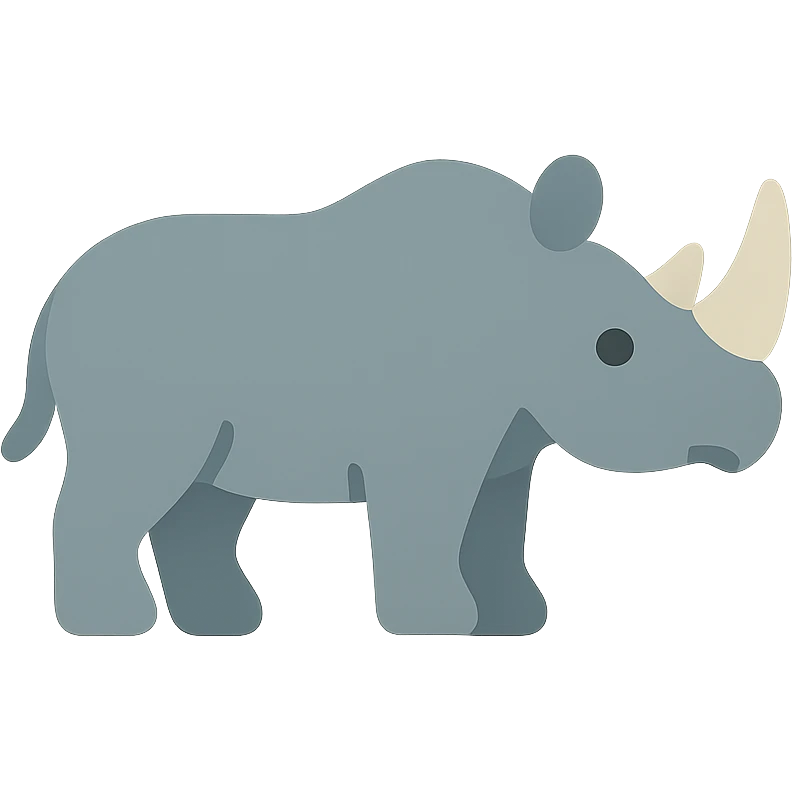 Rhinoceros emoji