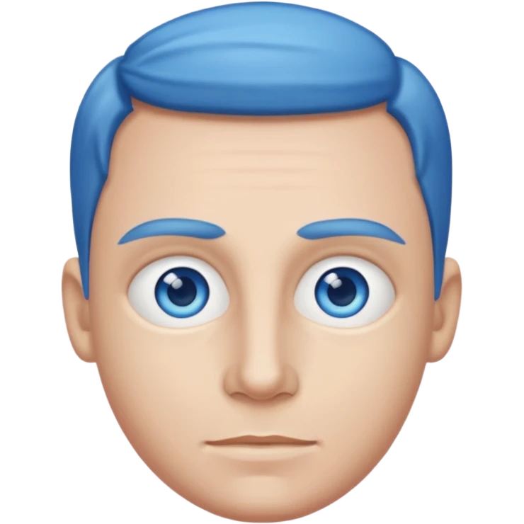 John Handy with blue eyes emoji