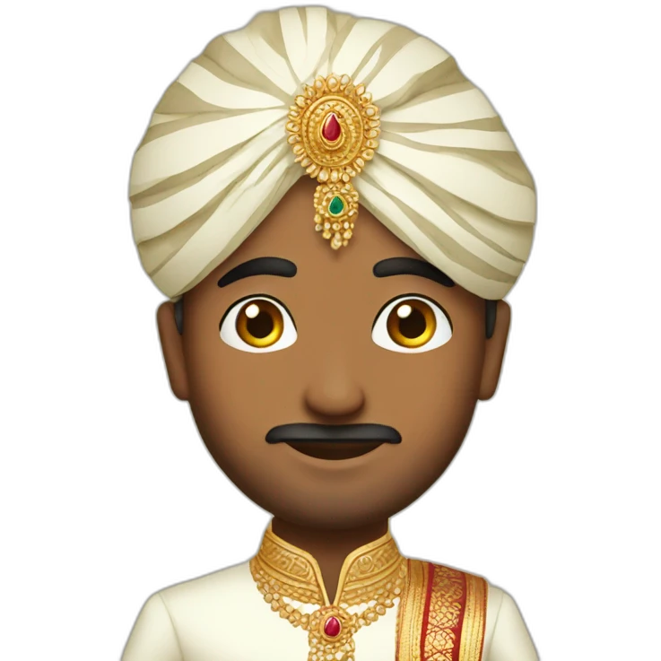 indian groom emoji