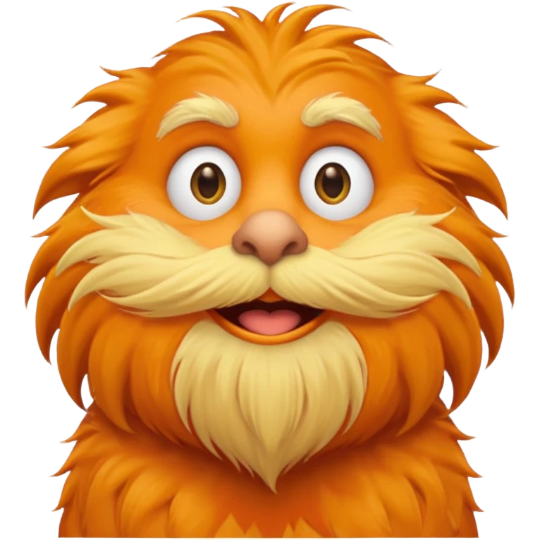 I want Lorax more accurate to the Dr suess film  emoji