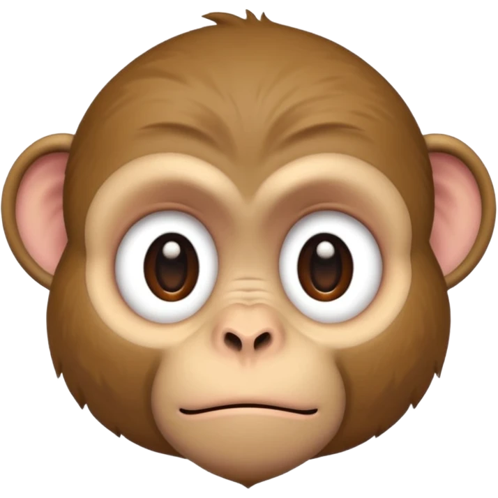 sad monkey emoji