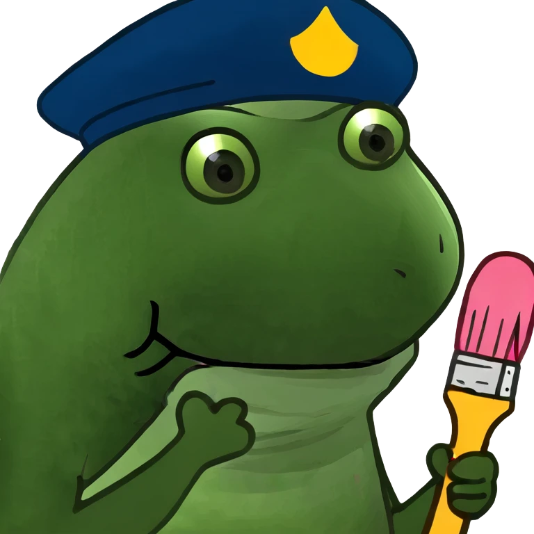 pink french spam artist emoji