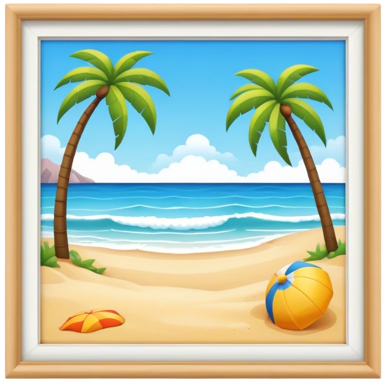 aesthetic beach emoji