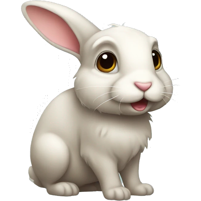 old bunny emoji