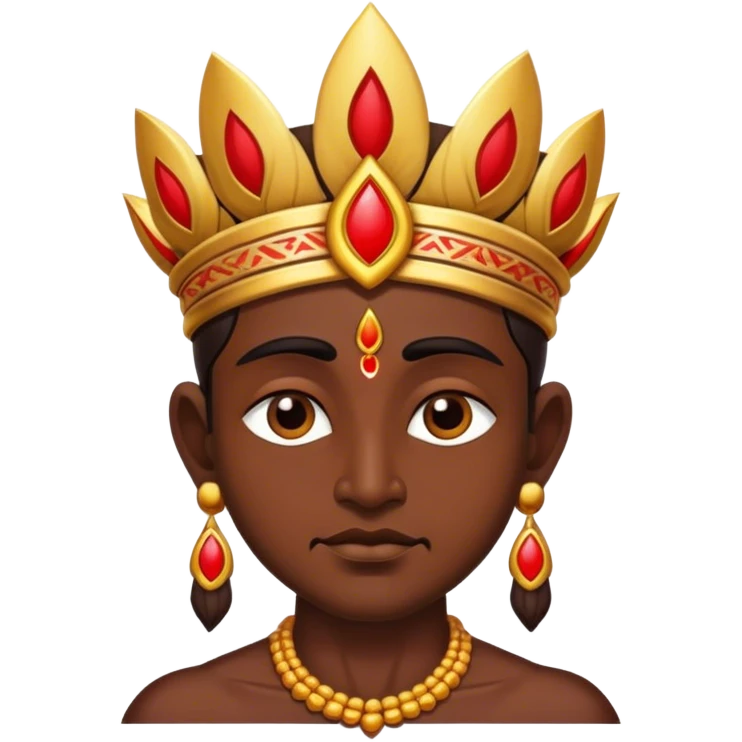 As Indian god emoji