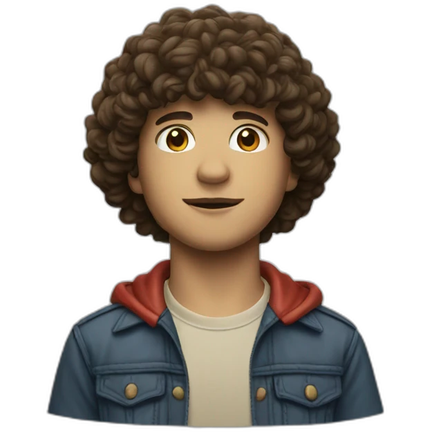 Dustin stranger things emoji
