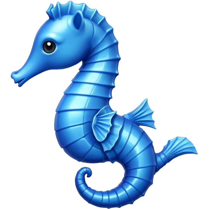  حیوانی ابی زی اسب دریایی emoji