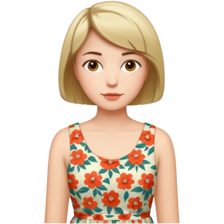 şort çiçekli emoji