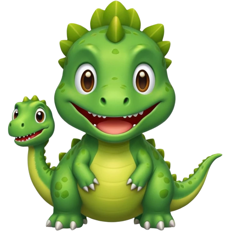 Can u make a 🌸 cute dinasour emoji