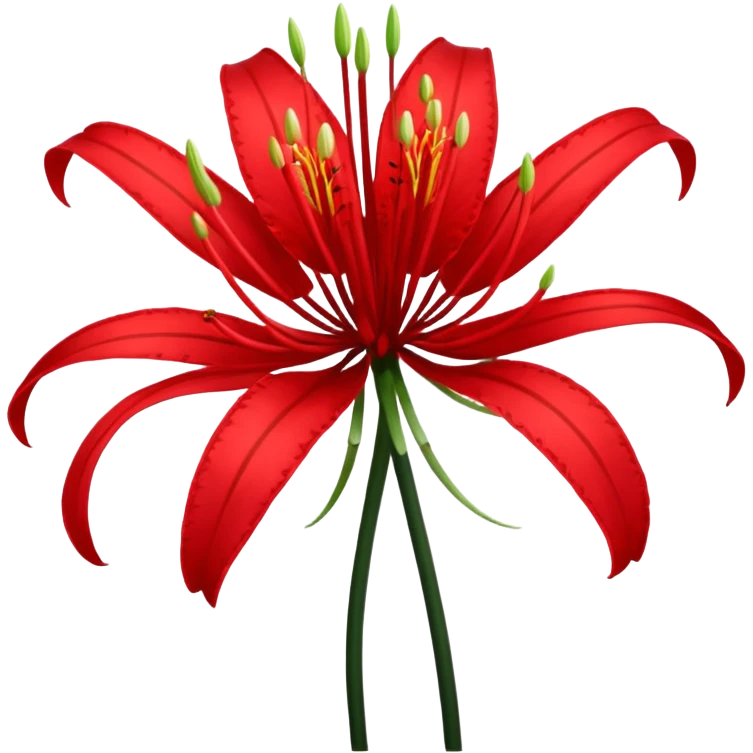 Make me an emoji for red spider lily emoji
