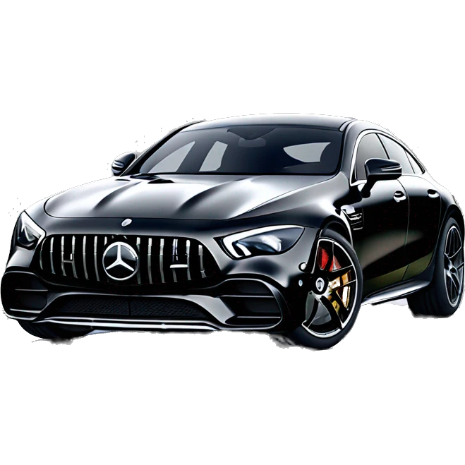 mercedes amg gt 63 s black emoji