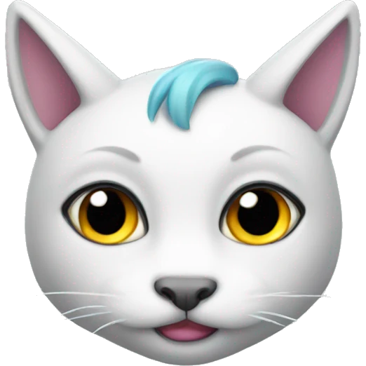 Gato unicornio  emoji