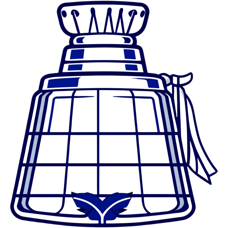 Toronto maple leafs with Stanley cup emoji