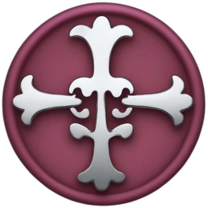 Chrome hearts logo emoji