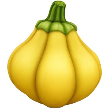 Yellow squash emoji