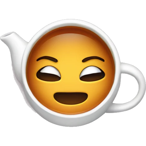 Tea in gift box emoji