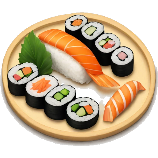Sushi platter  emoji