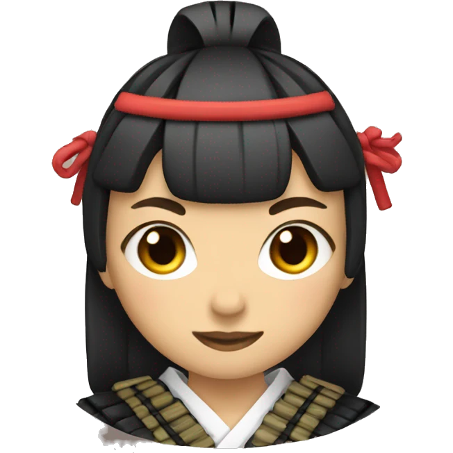female samurai emoji