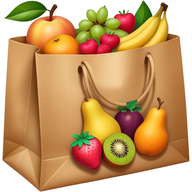 Fruit bag emoji