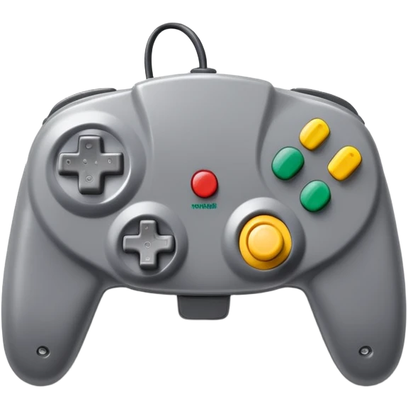 nintendo 64 controller emoji