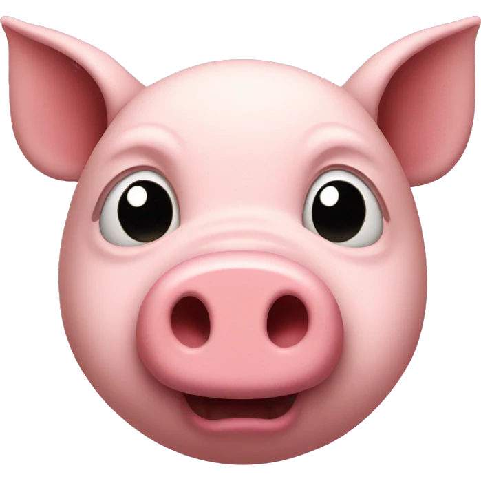 sinister pig emoji
