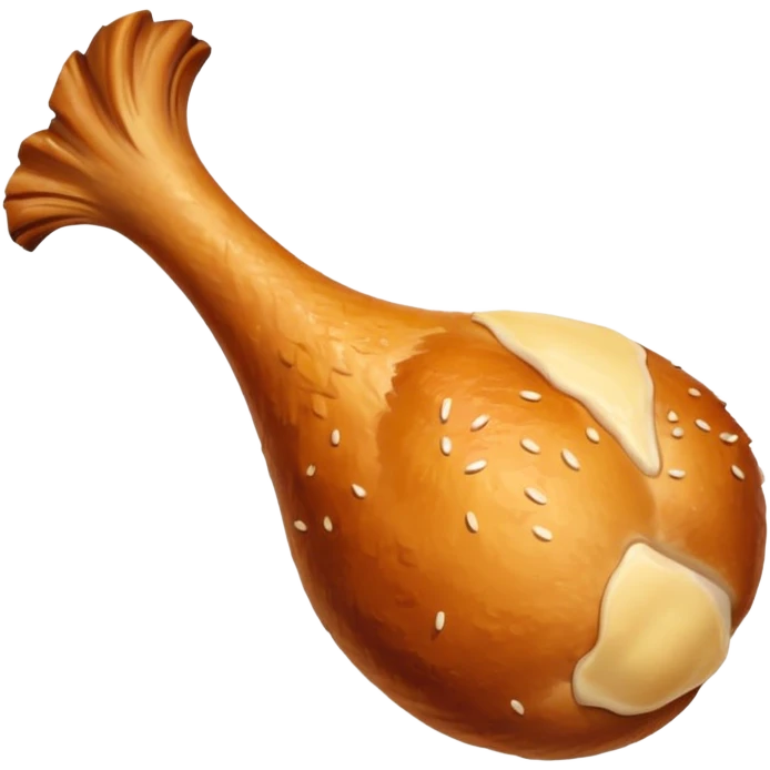 chicken leg emoji