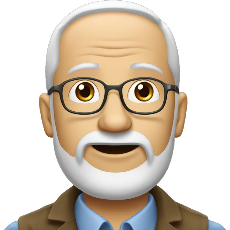 Собака сидит на скамейке и ест корм emoji