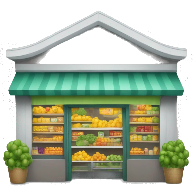 « CARRELHAIZE » Grocery Store emoji
