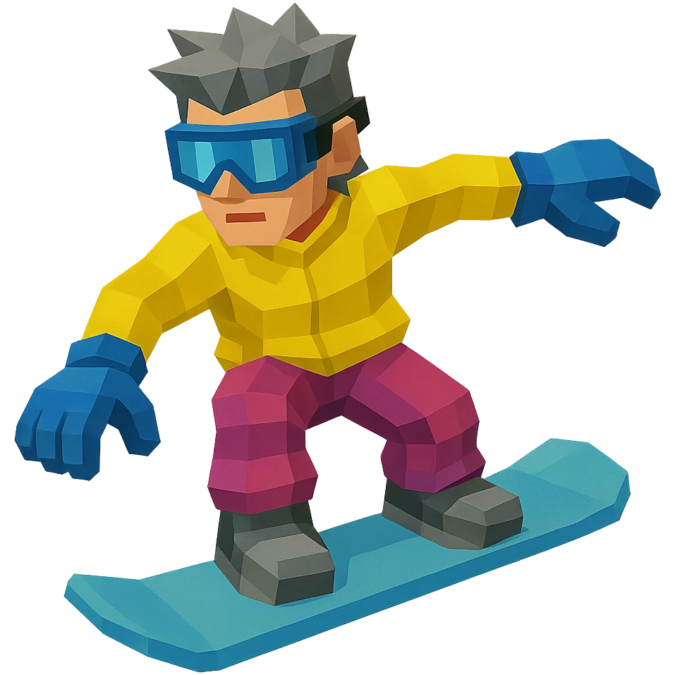 snowboarder  emoji