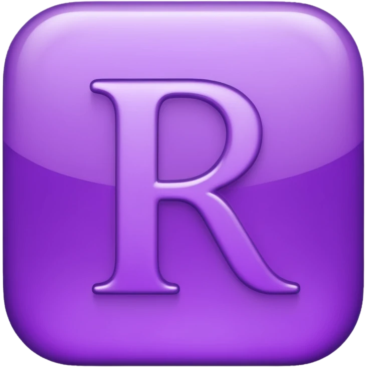 letter i purple emoji