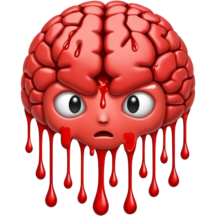 Cerebro explotado emoji