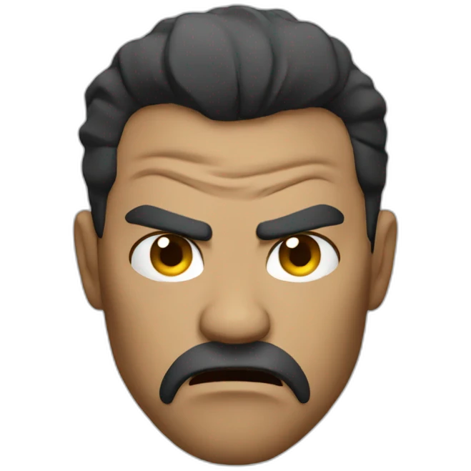 Angry angry emoji