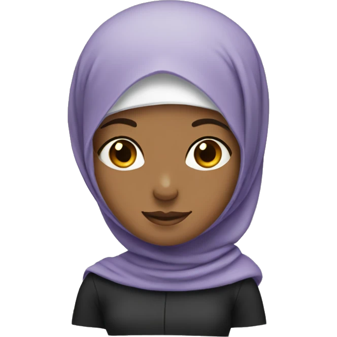 girl with hijab emoji