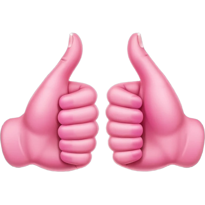 Two thumbs up emoji