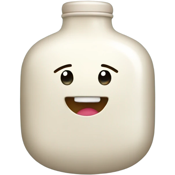 Happy hot water bottle emoji