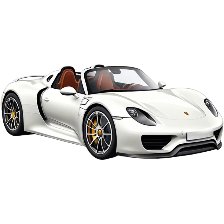 Porsche 918 spider emoji